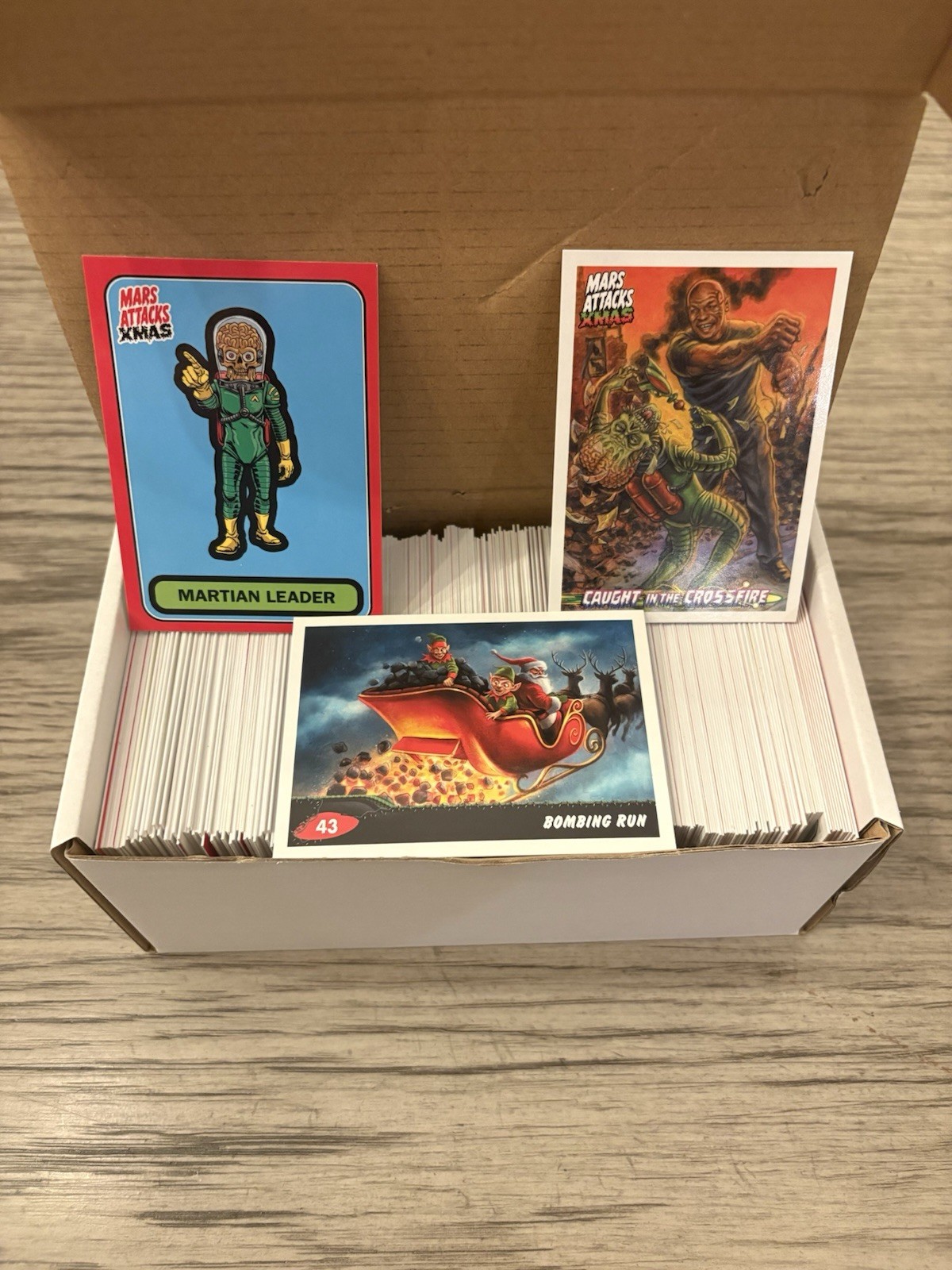 2026 Topps Mars Attacks XMAS 375+ Card Lot Base Characters Short Print Santa 2026 Topps Mars Attacks XMAS 375+ Card Lot Base Characters Short Print Santa