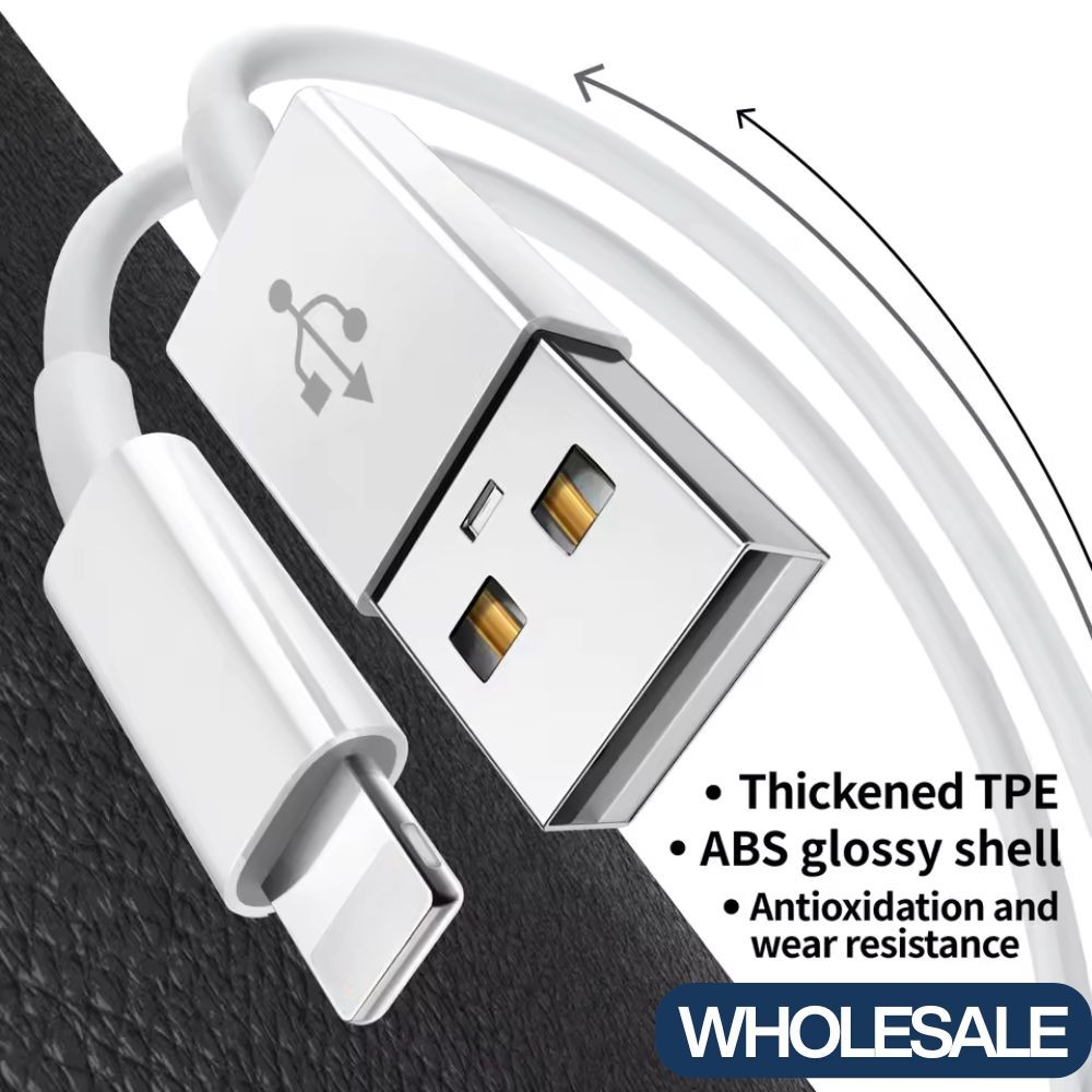 USB Fast Charger Cable 3Ft 6Ft Cord For iPhone 14 13 12 11 Pro XS XR X 8 7 6 Lot