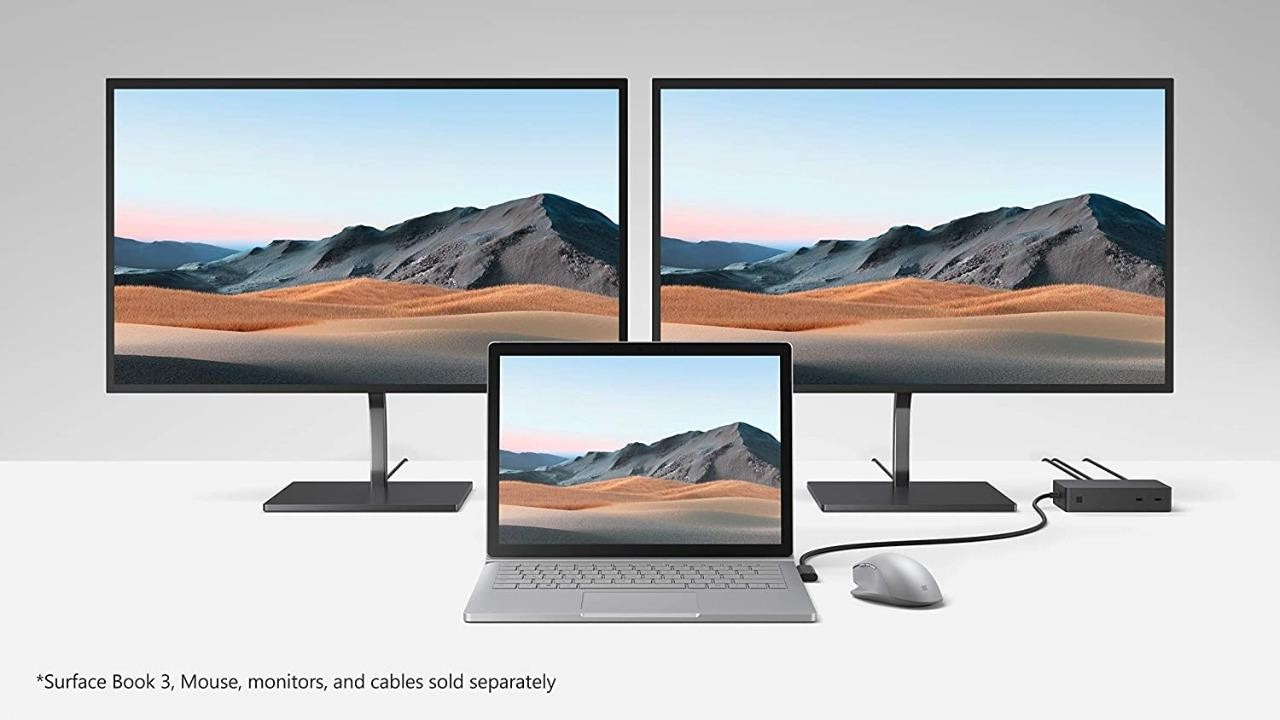 Microsoft Model: 1661 Dock for Surface Book Pro Laptop 2 3 4