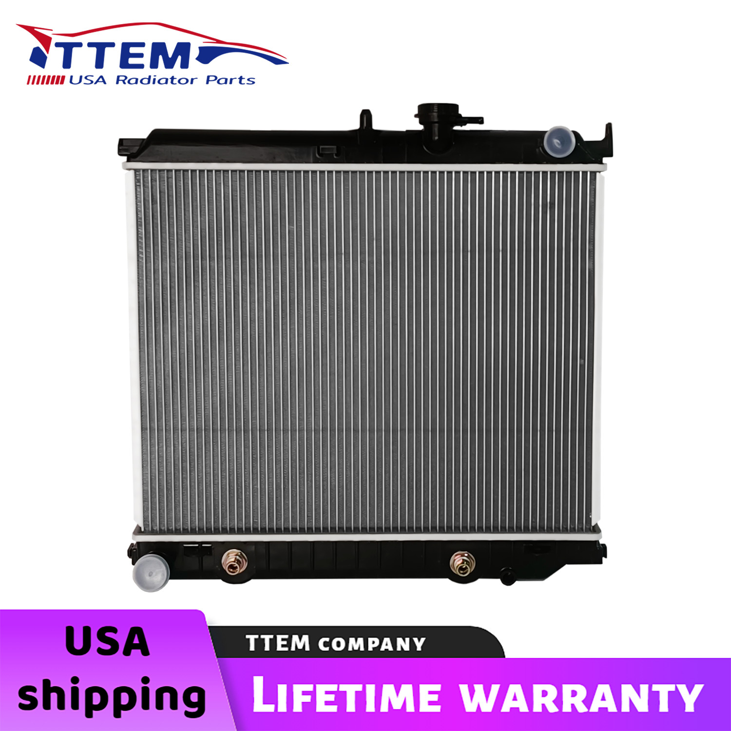 2707 Aluminum Radiator For 2004-2006 Chevrolet Colorado 2.8L GMC Canyon 3.5L