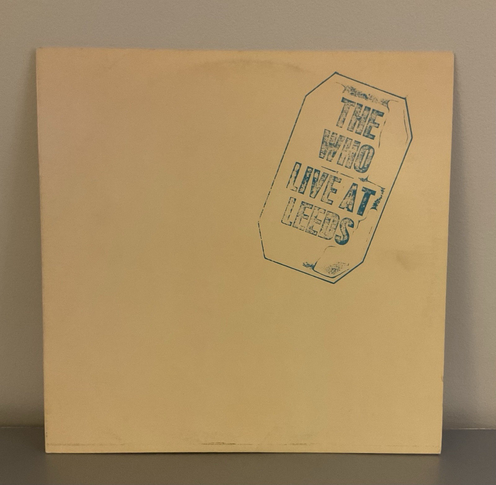 The Who – Vinyl LP Live at Leeds – MCA 2022  – Classic Live Album VG++