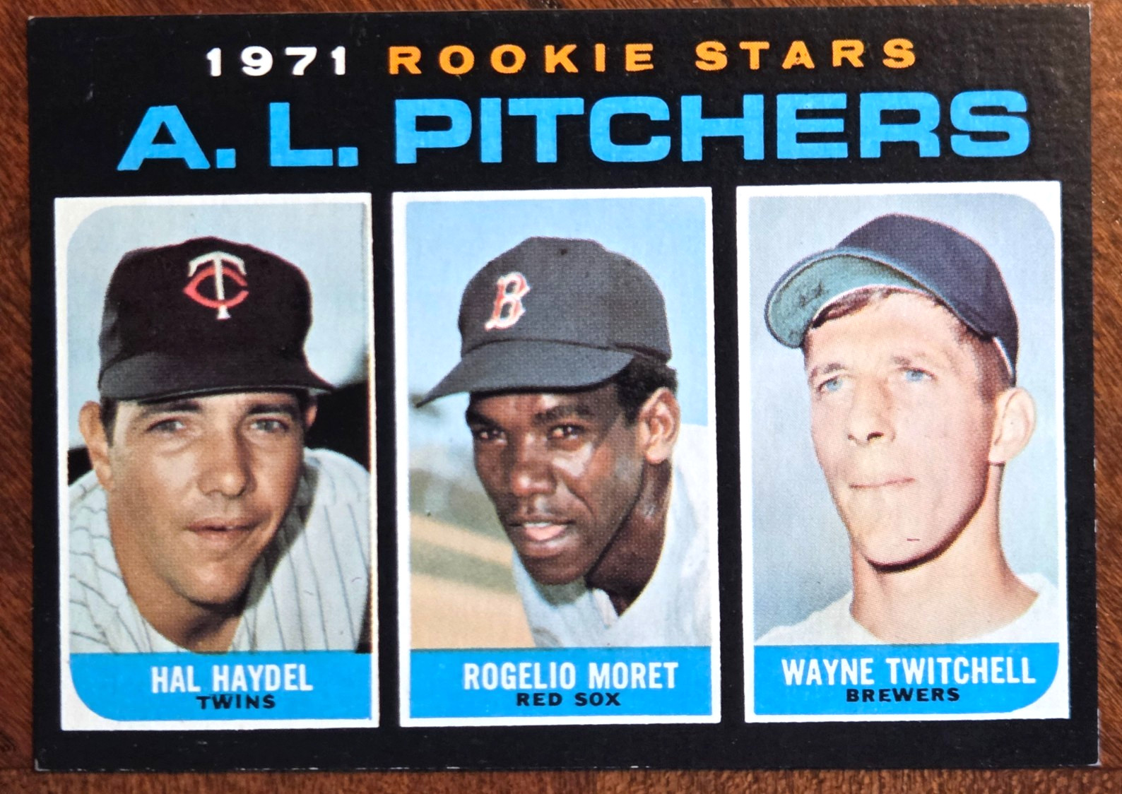 1971 Topps rookie stars AL pitchers #692 high number short print - EX-MT