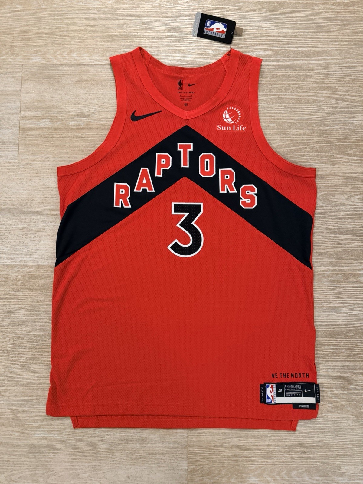 Brandon Ingram Jersey Authentic NBA Jersey Nike 48 Toronto Raptors Jersey Limit