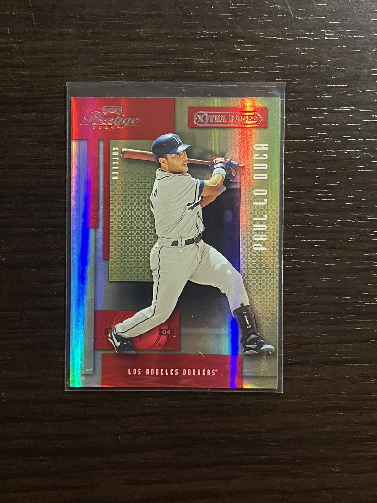 2004 Playoff Prestige Xtra Bases Red /25 PAUL LO DUCA #98 Dodgers 2004 Playoff Prestige Xtra Bases Red /25 PAUL LO DUCA #98 Dodgers