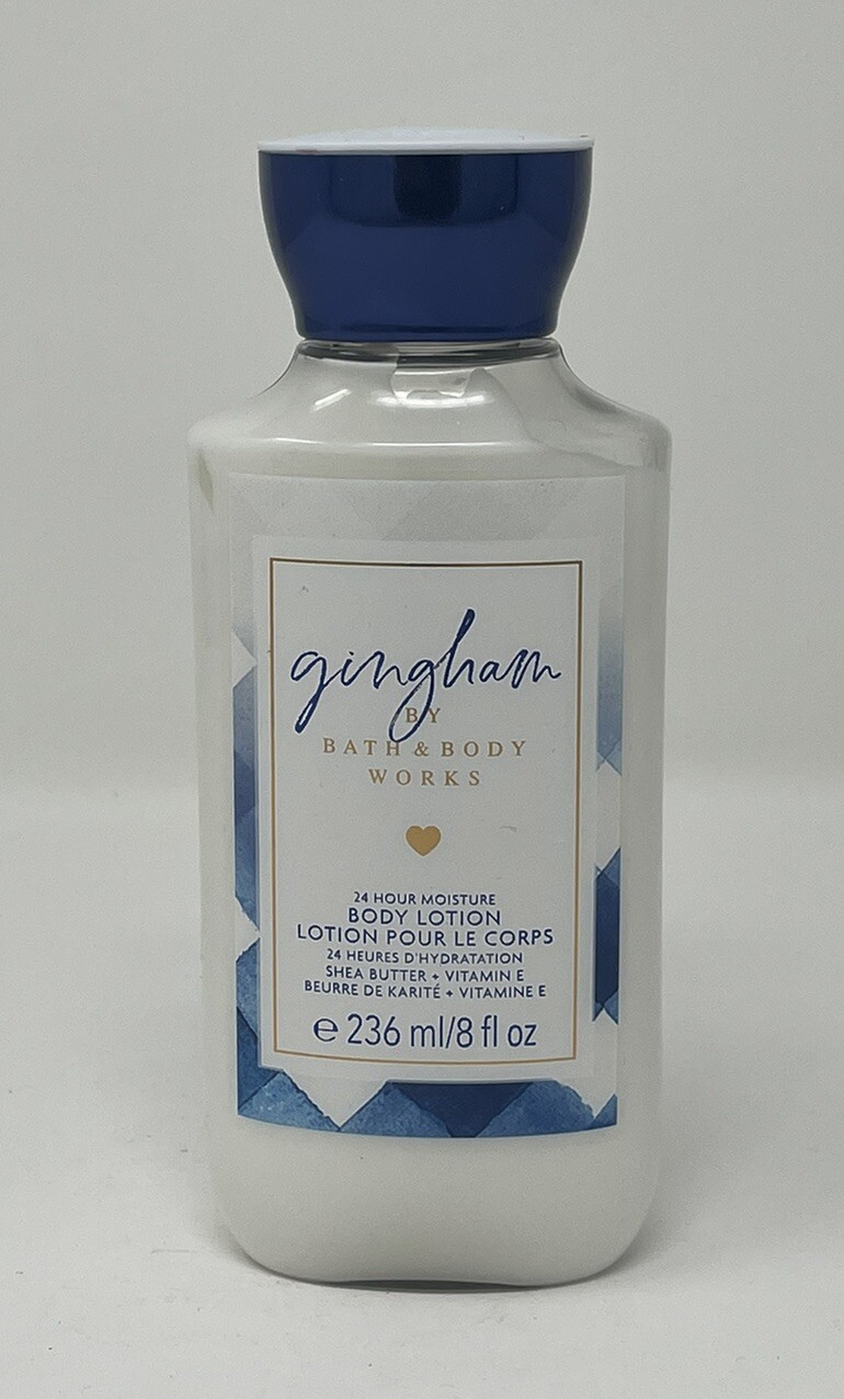 NEW Gingham Daily Nourishing Body Lotion 8 oz Bath & Body Works NEW Gingham Daily Nourishing Body Lotion 8 oz Bath & Body Works