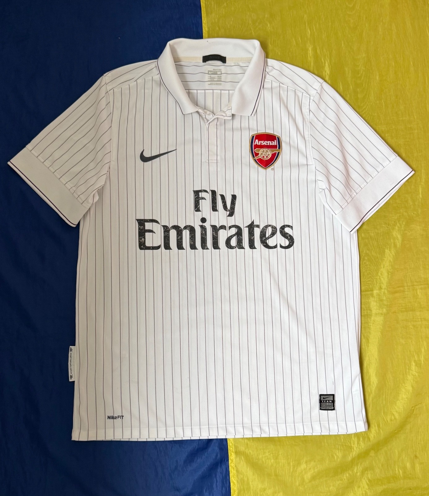 ARSENAL 2009/2010 THIRD SOCCER JERSEY FOOTBALL SHIRT NIKE Sz. M