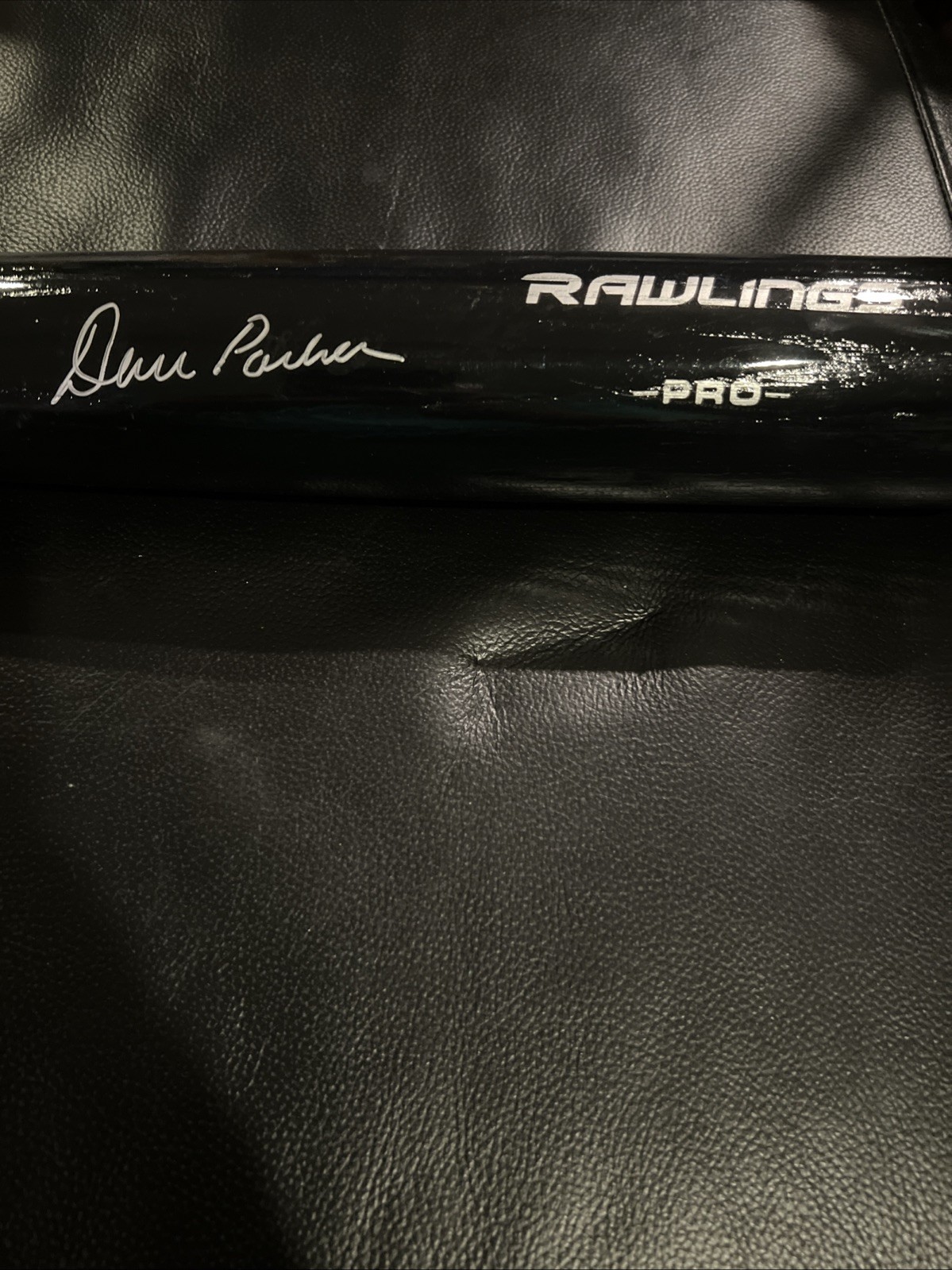 Dave Parker Autographed Black Rawlings Bat JSA Pirates/Reds Dave Parker Autographed Black Rawlings Bat JSA Pirates/Reds