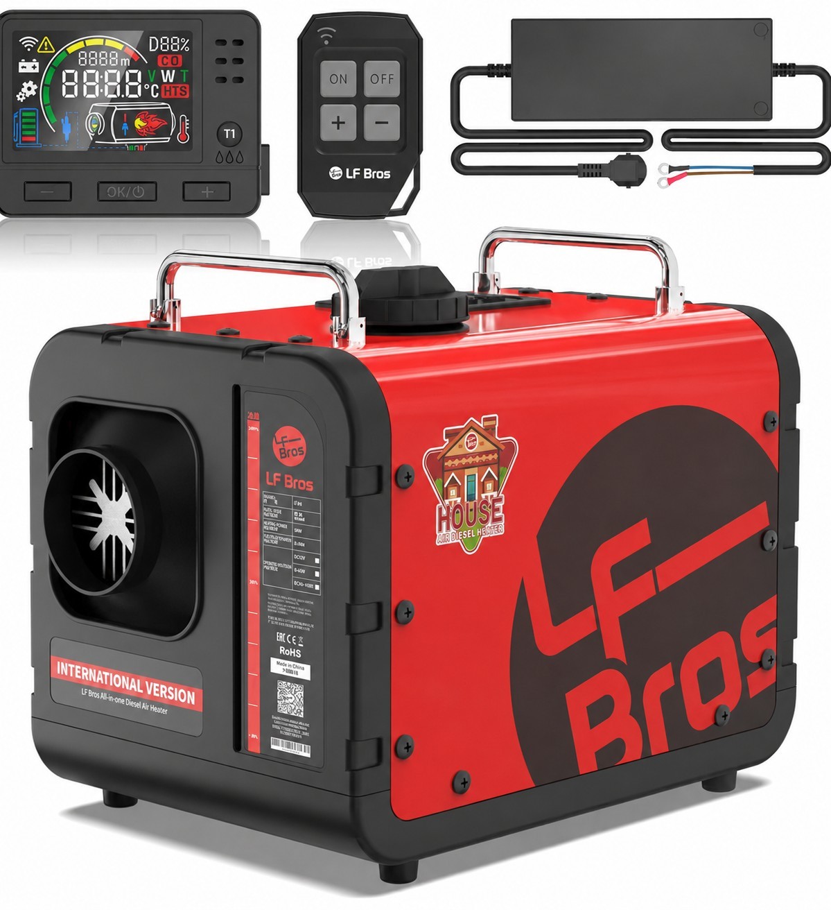 Parking Heater Lf Bros N2 110V/12/24V 5KW  All-in-One  .Home.Shop.Garage.Camper