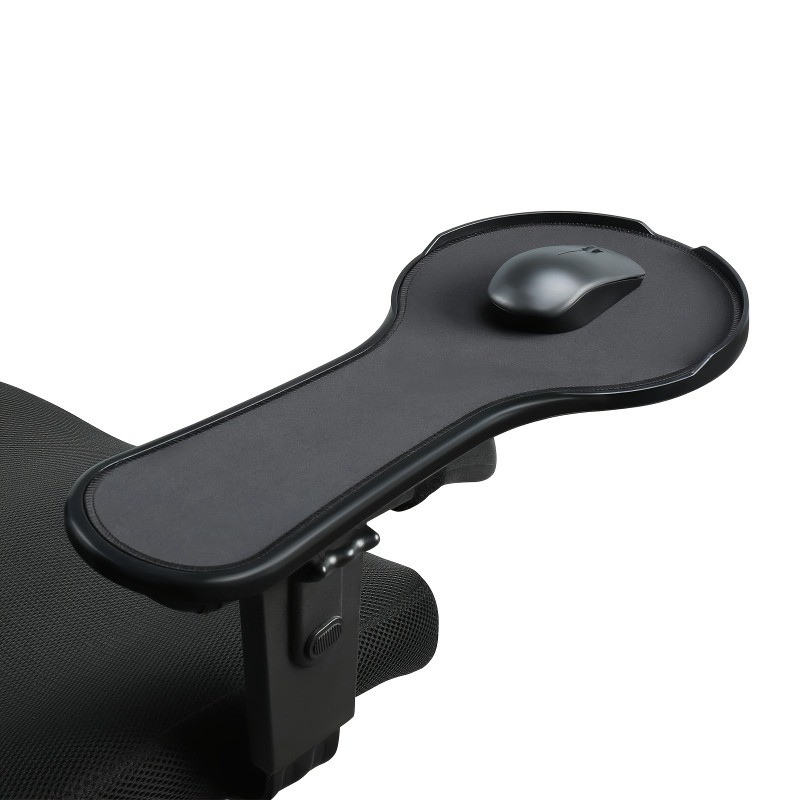 Ergonomic Adjustable Chair Armrest Mouse Pad with Non-Slip Mouse Tray And Baffle Ergonomic Adjustable Chair Armrest Mouse Pad with Non-Slip Mouse Tray And Baffle