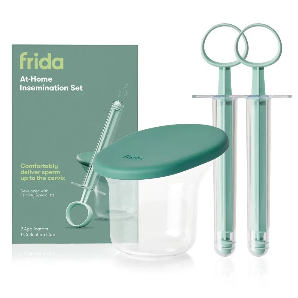 Frida Fertility At-Home Insemination Set 2 Applicators + 1 Collection Cup Frida Fertility At-Home Insemination Set 2 Applicators + 1 Collection Cup