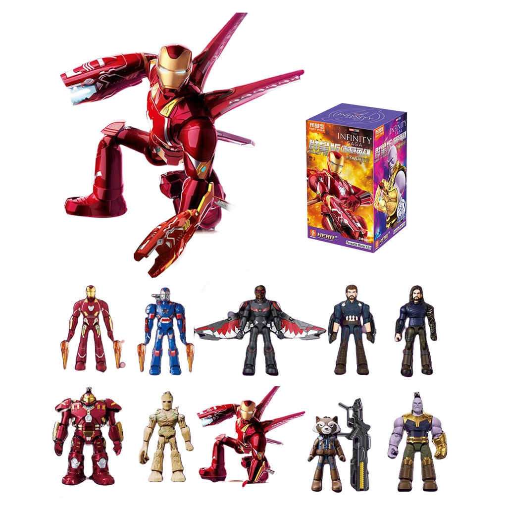 HiPlay Blokees Heroes All-Star Ed. Series 3-The Infinity Saga Blind Box Figures