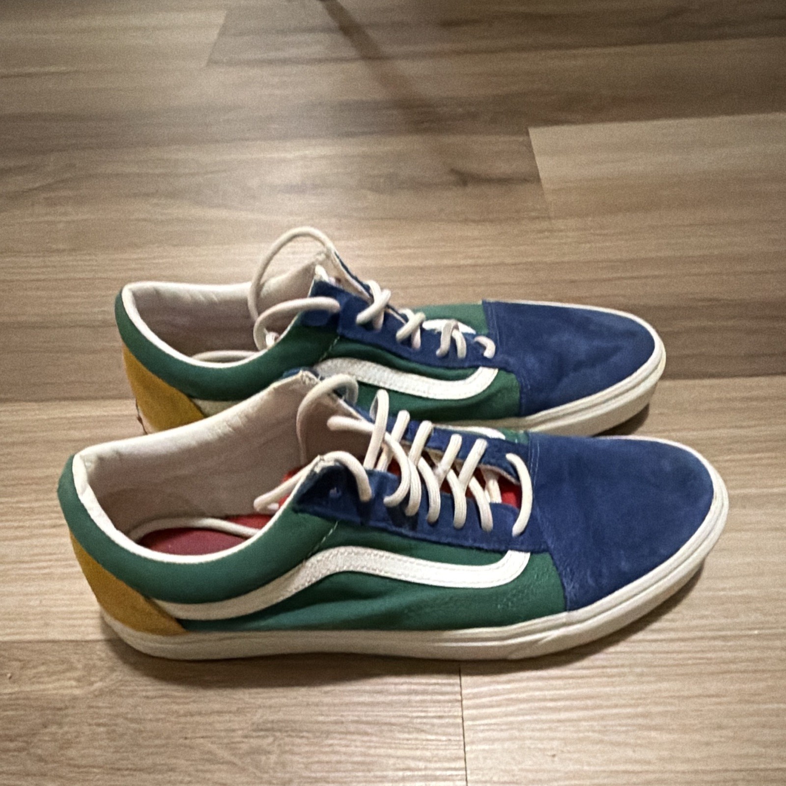 Men\'s Vans Old Skool (Vans Yacht Club) Blue/Green Size 11.5 - NEW IN BOX
