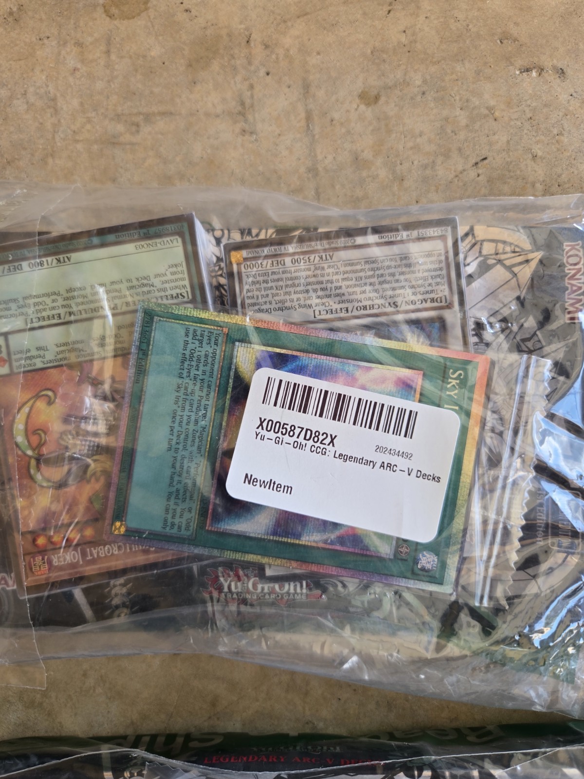Konami Yu-Gi-Oh TCG Legendary ARC-V Decks 1st Ed Sealed LOT of 5 Decks w/PROMO Konami Yu-Gi-Oh TCG Legendary ARC-V Decks 1st Ed Sealed LOT of 5 Decks w/PROMO