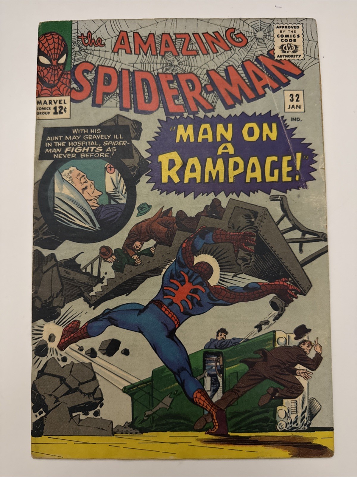 The Amazing Spider-Man #32 (Marvel Comics January 1966) 🔑 KEY ISSUE 🔥