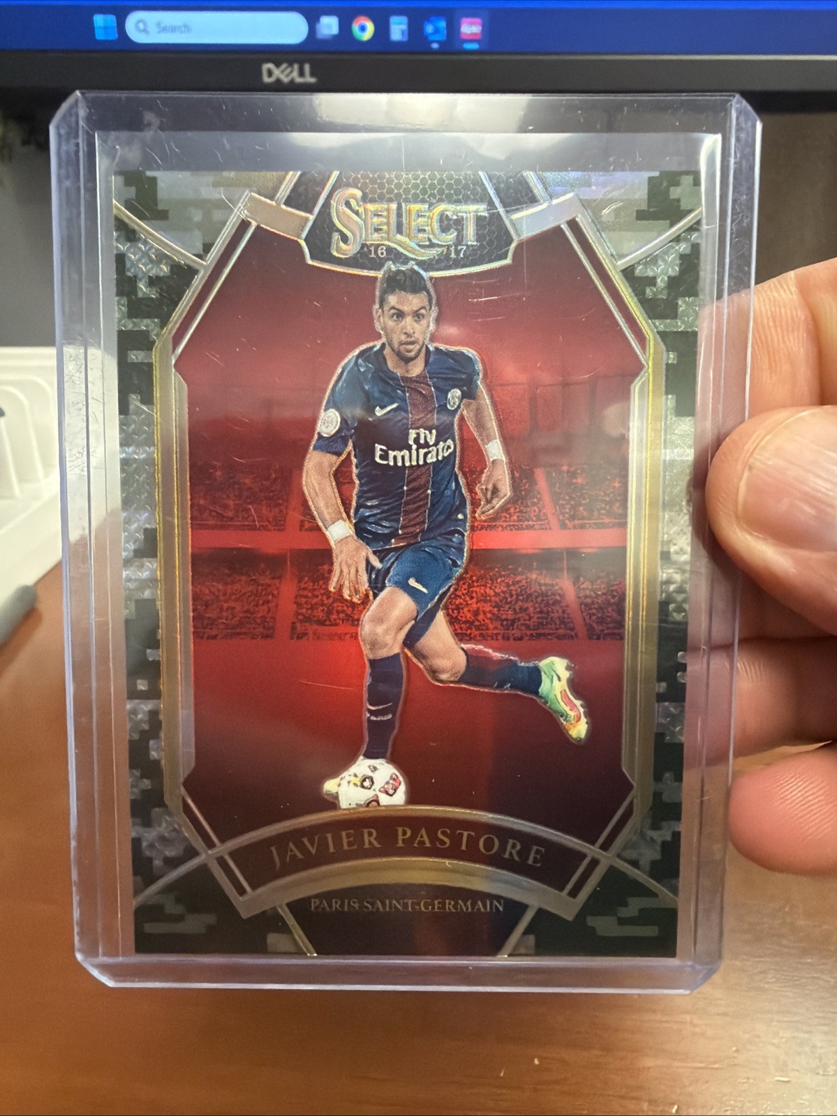 2016-17 Panini Select Field Level SP Camo Prizm /20 Javier Pastore #224 PSG🔥📈