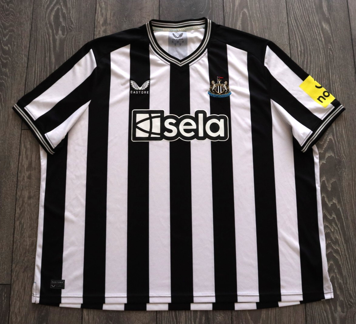 SIZE 5XL NEWCASTLE UNITED HOME FOOTBALL SHIRT 2023 2024 SOCCER JERSEY CASTORE