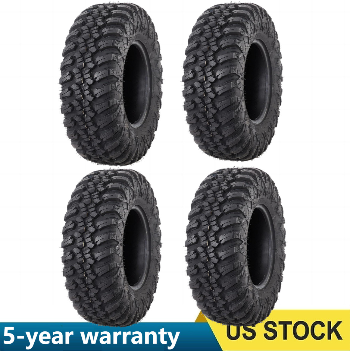 4 Pack 30x10-14 8Ply ATV UTV Tires 30x10x14 Mud All Terrain Tires 30 10 14