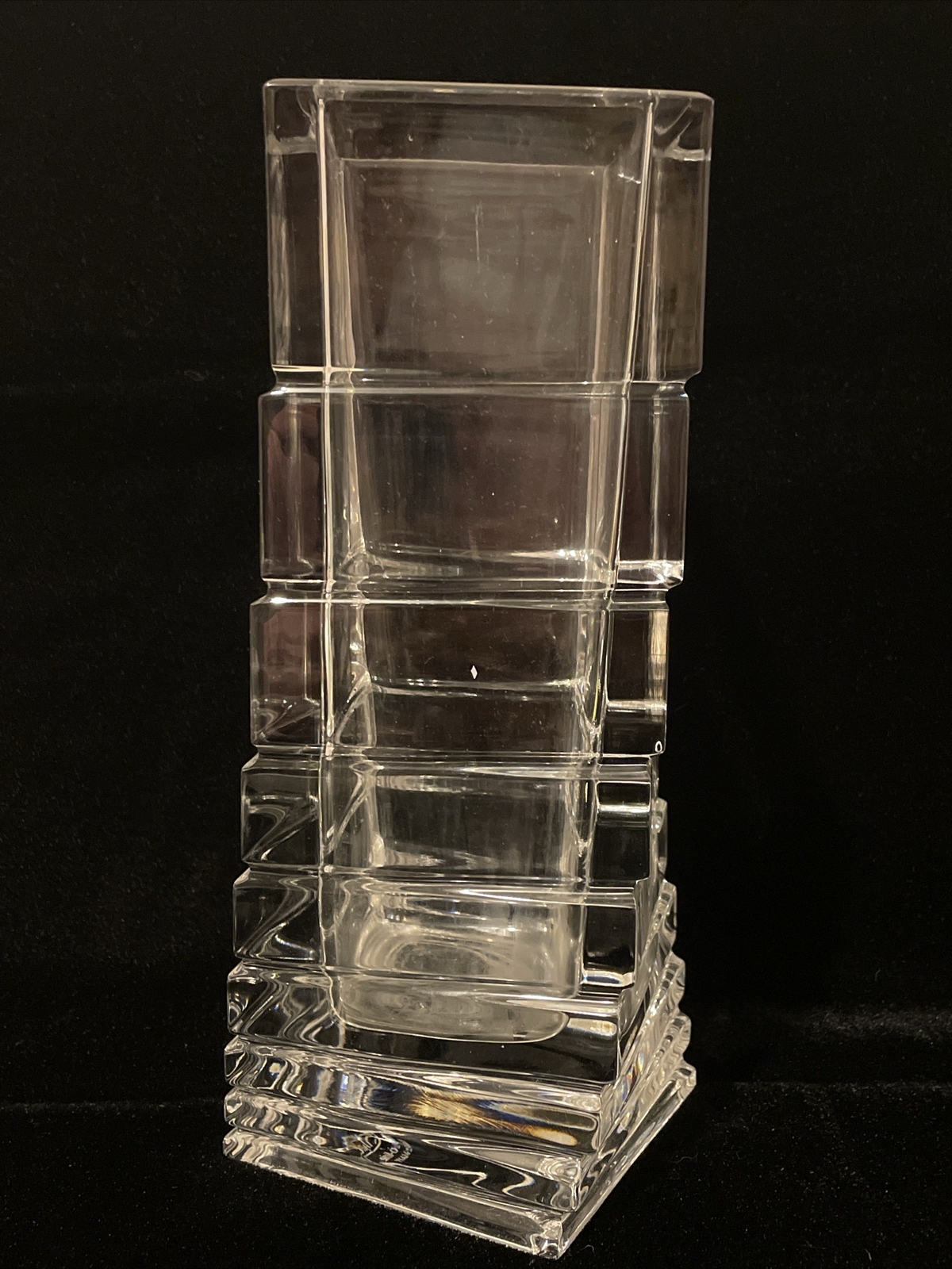 Excellent Rosenthal Studio-Line Turnus Crystal Tower by Christa Häusler-Goltz