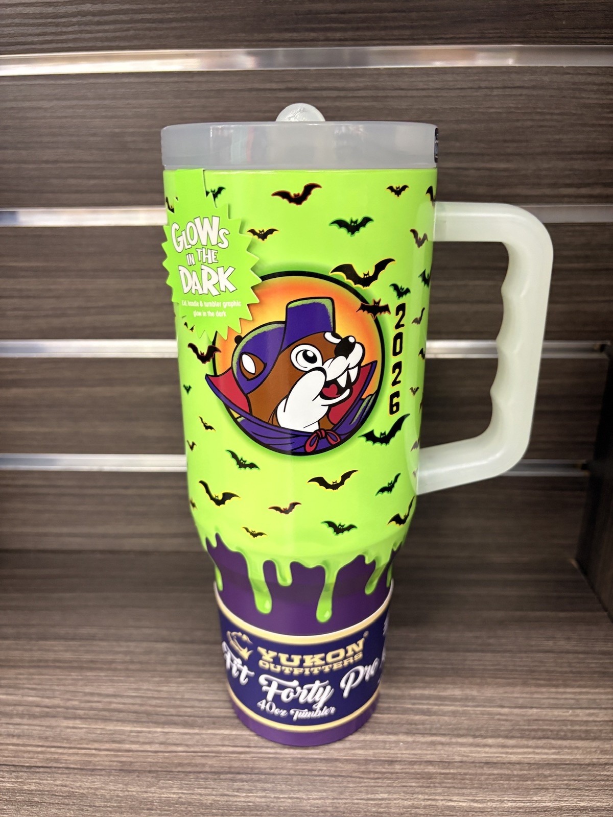 2026 NEW Buc-ee’s Halloween Glow N Dark The Tumbler 40oz
