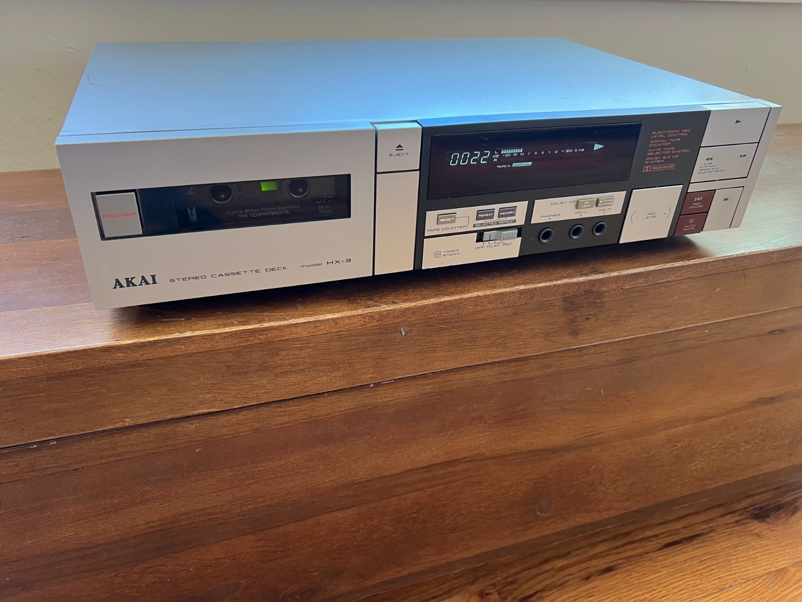 Vintage Akai HX-3 Cassette Deck