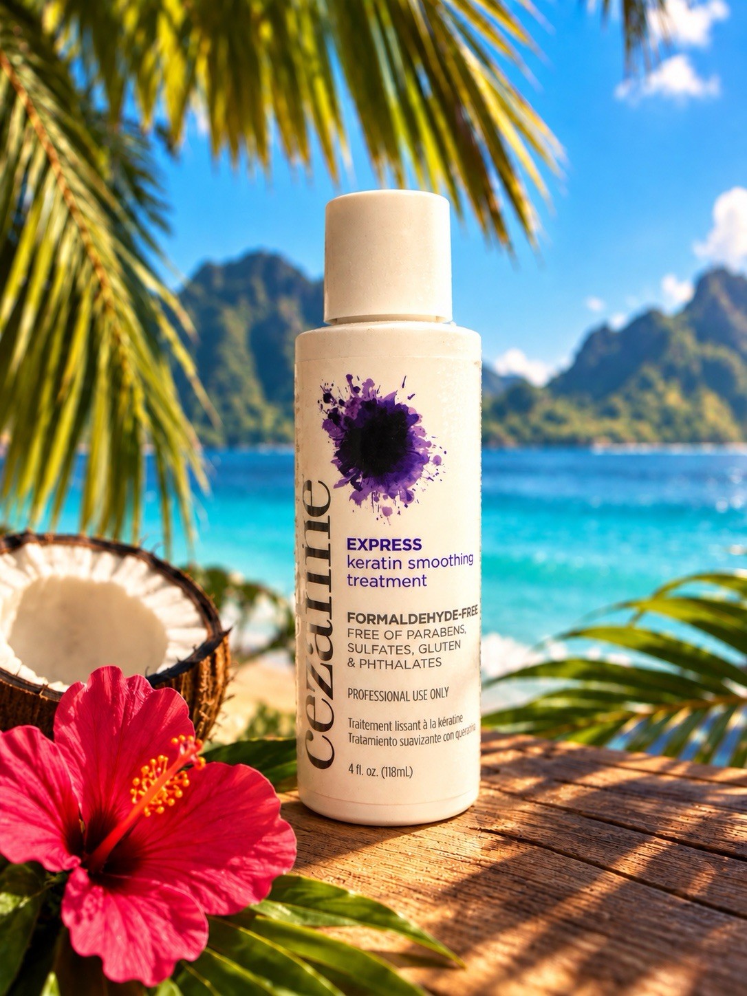 Cezanne Express Keratin Smoothing Treatment Formaldehyde-Free 4 .Oz Cezanne Express Keratin Smoothing Treatment Formaldehyde-Free 4 .Oz