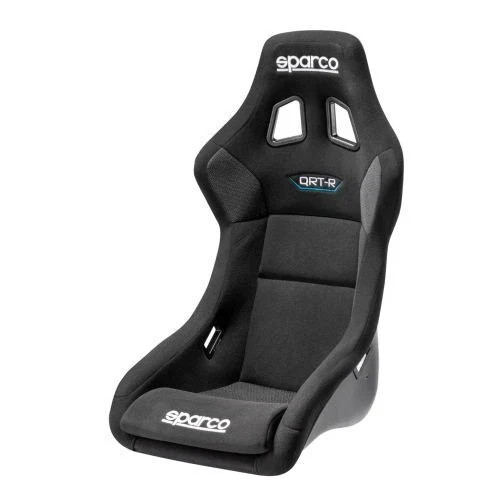 Sparco 008012RNR Racing Seat Highback Bucket Black Cloth Cover NEW