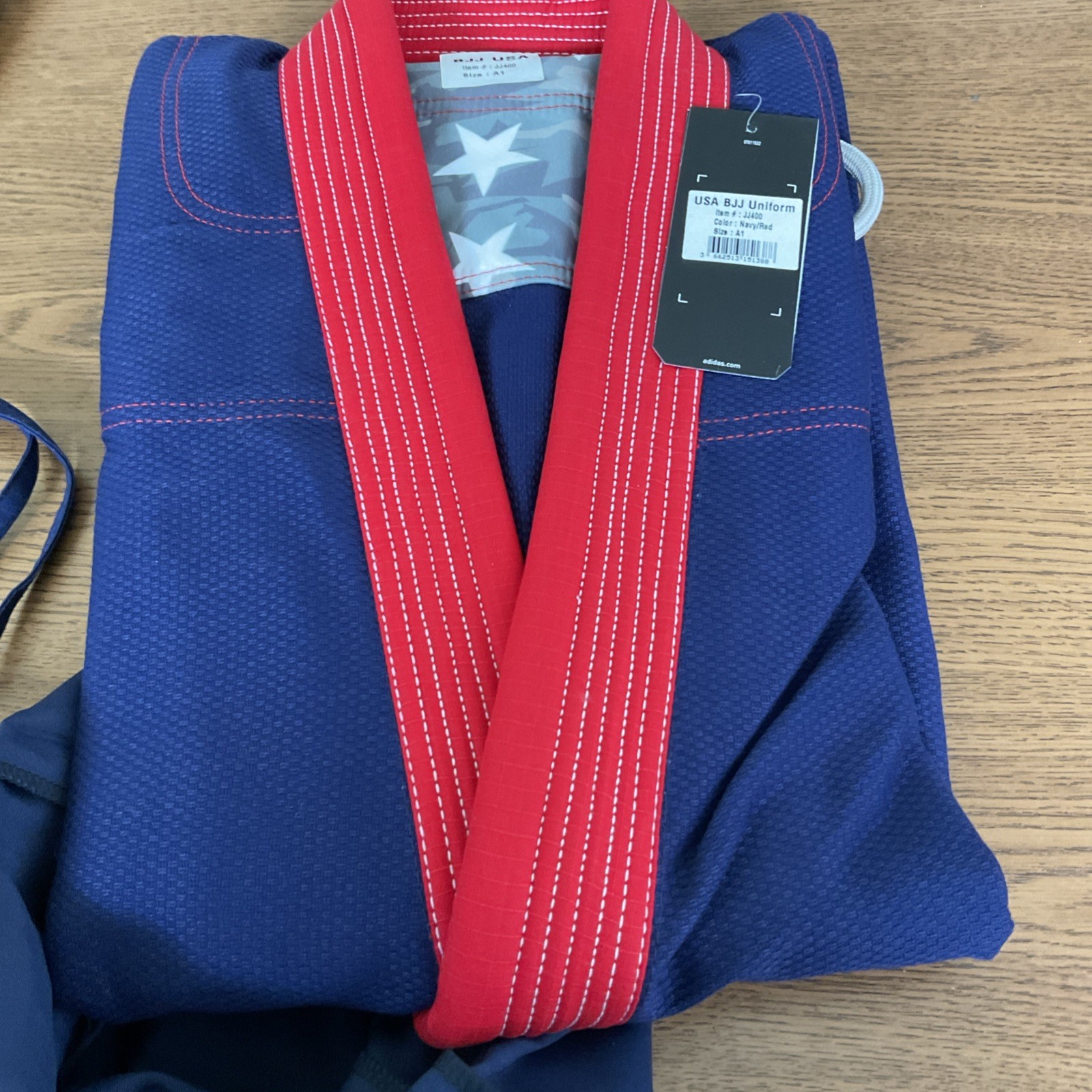 adidas bjj gi Size A1 100% Cotton Color Navy adidas bjj gi Size A1 100% Cotton Color Navy