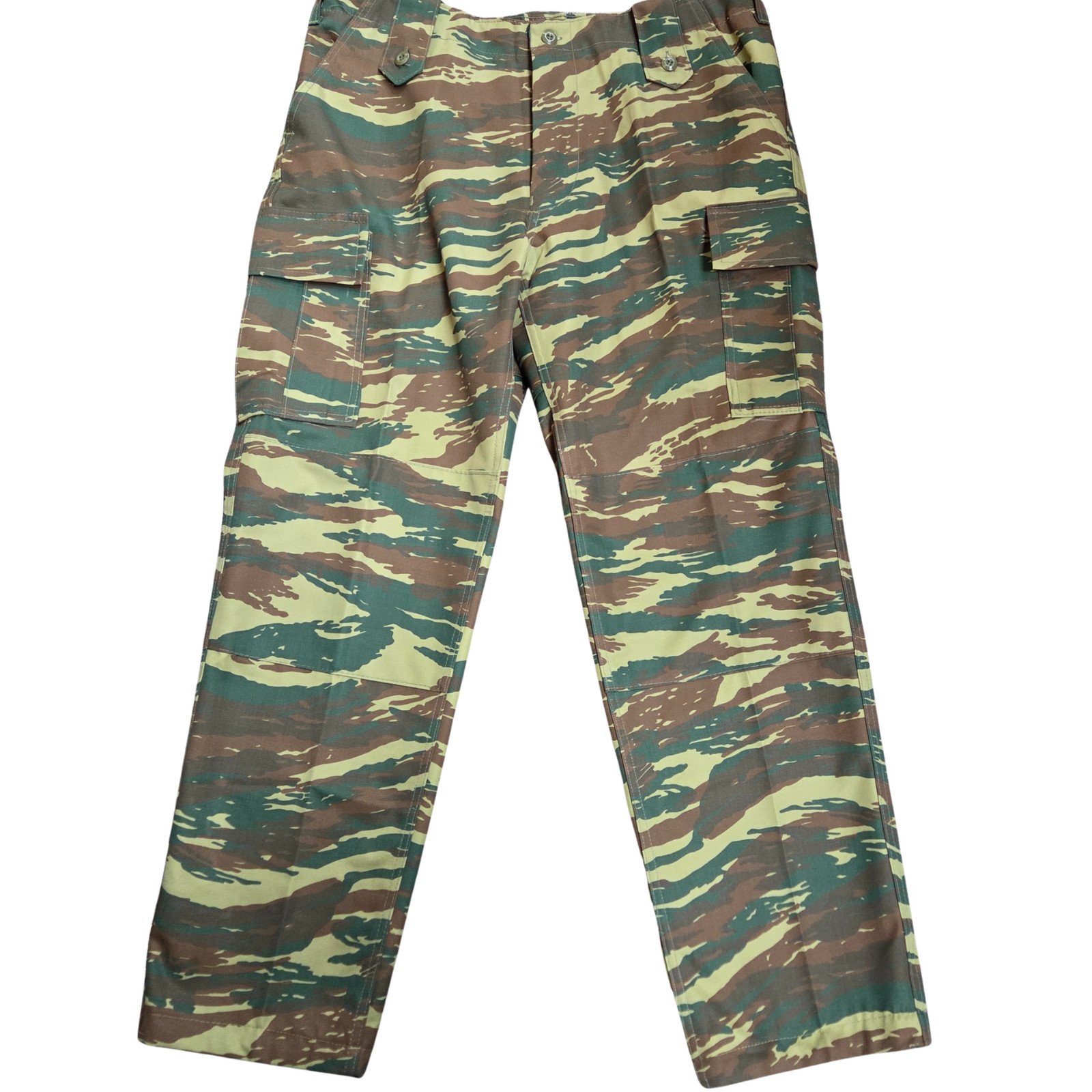 Authentic Greek Military Combat BDU Pants Trousers Lizard Camo All Sizes NEW Authentic Greek Military Combat BDU Pants Trousers Lizard Camo All Sizes NEW