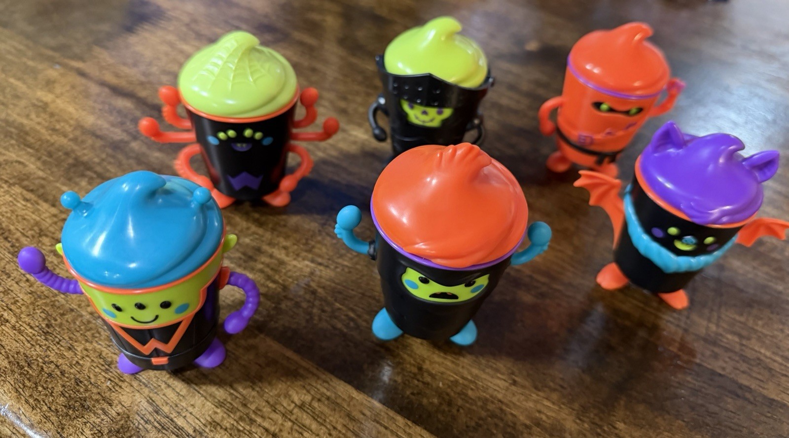 Wendy's Frosty Frights Pt III Full Set Kids Toy 6 Variant 2026 Rare Sealed Wendy's Frosty Frights Pt III Full Set Kids Toy 6 Variant 2026 Rare Sealed