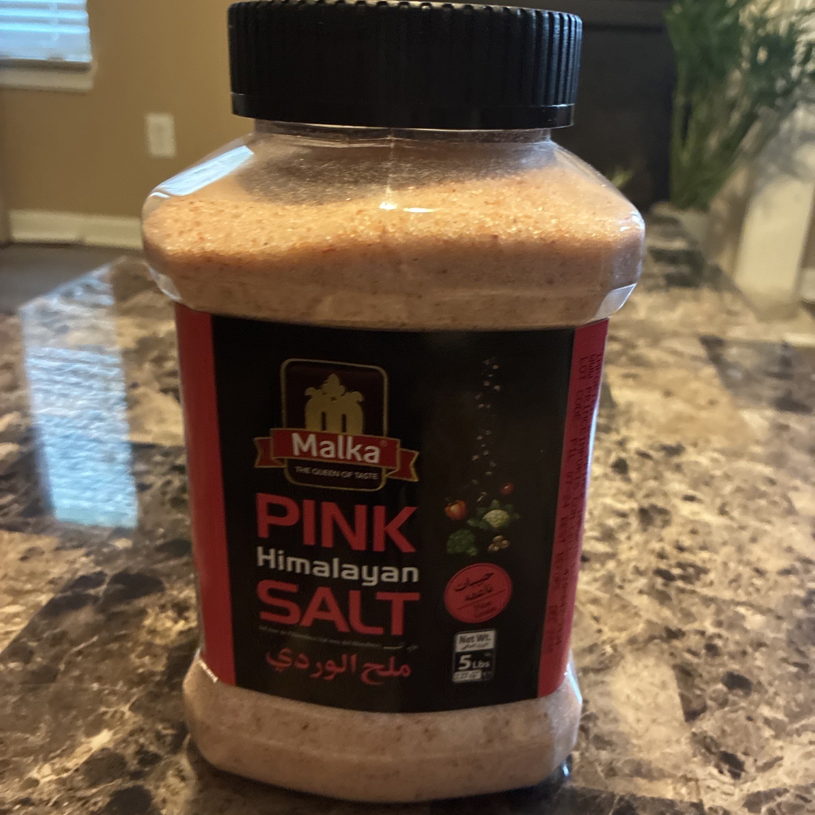 Malka Himalayan Pink Salt Jar 10lb (5lbx2) Malka Himalayan Pink Salt Jar 10lb (5lbx2)
