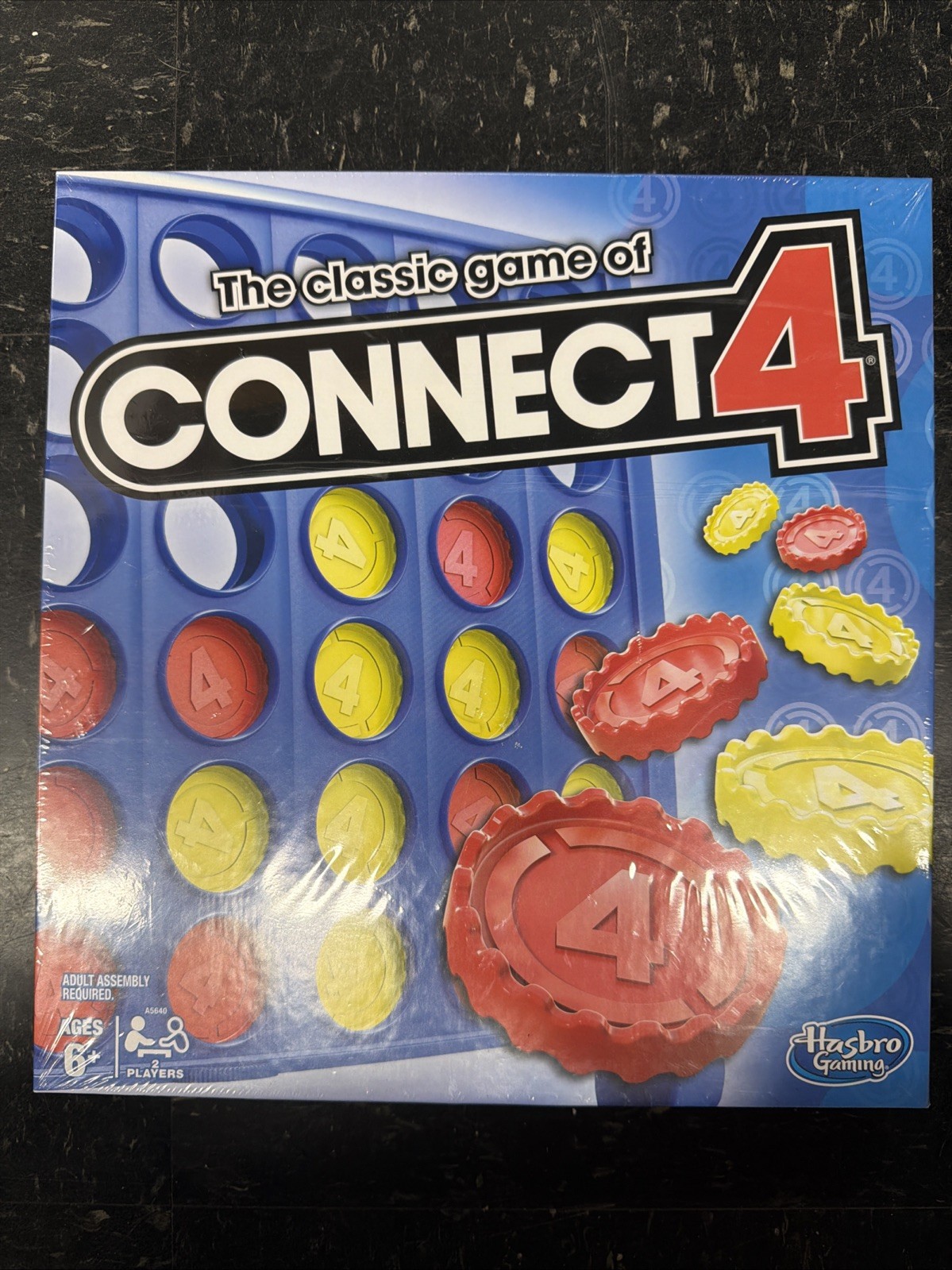 Hasbro Gaming Connect 4 Classic Family Strategy Board Game 2020 Edition New