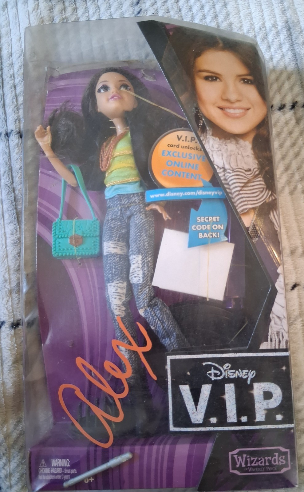 RARE Alex Russo Wizards of Waverly Place VIP Doll Disney NIB RARE Alex Russo Wizards of Waverly Place VIP Doll Disney NIB