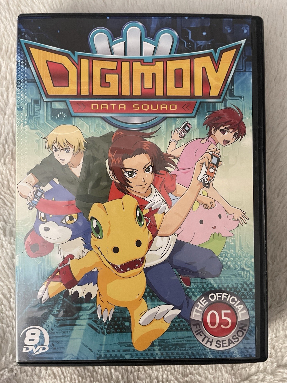 Digimon Data Squad The Official Fifth Season 8-disc DVD Set Toei Rare OOP Anime
