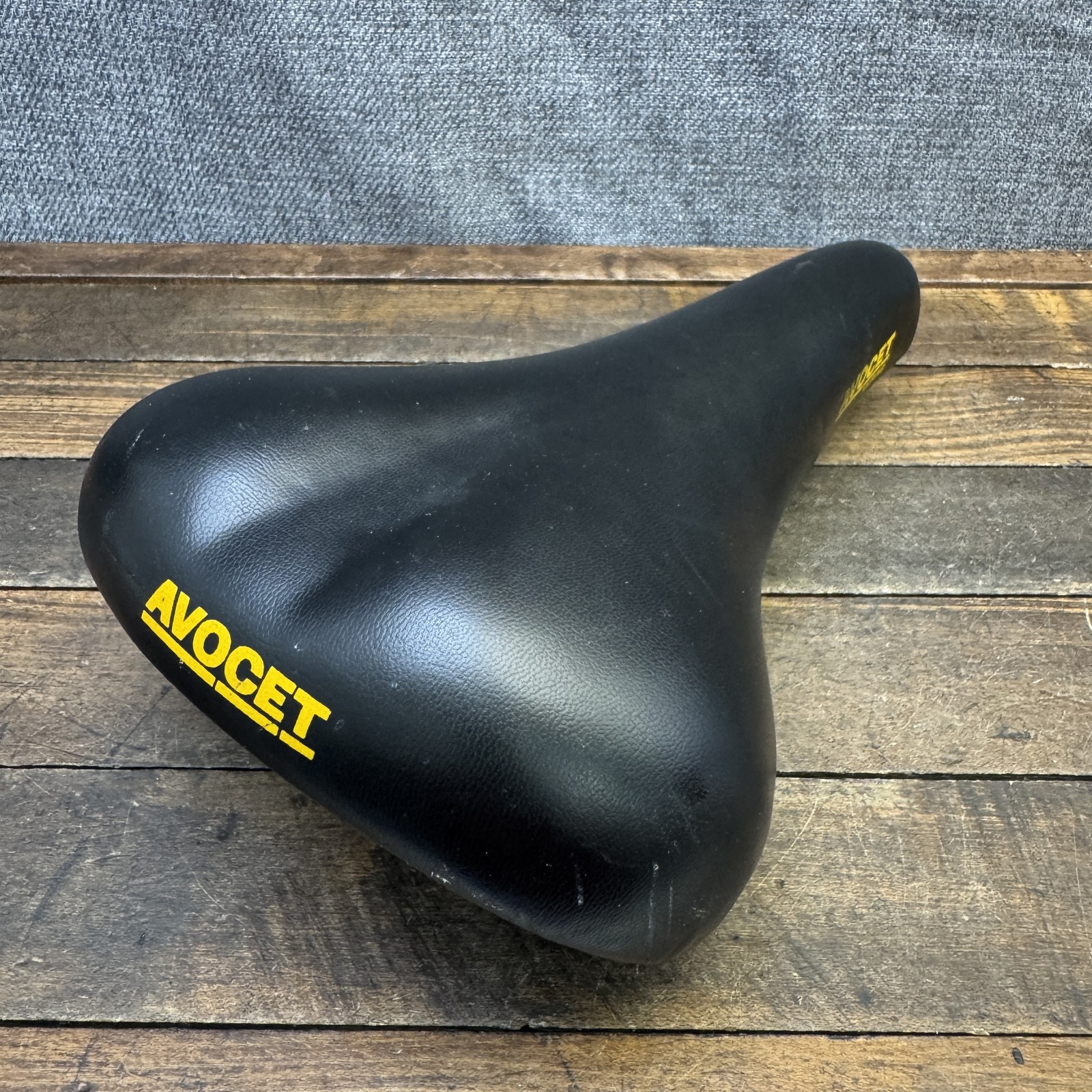 Vintage Avocet Seat Saddle Black 1991 OEM Bridgestone RB-T 90s MTB Touring Bike