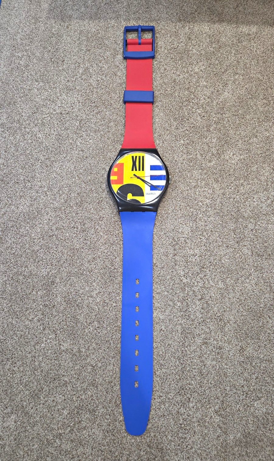RARE Maxi Swatch Nine to Six