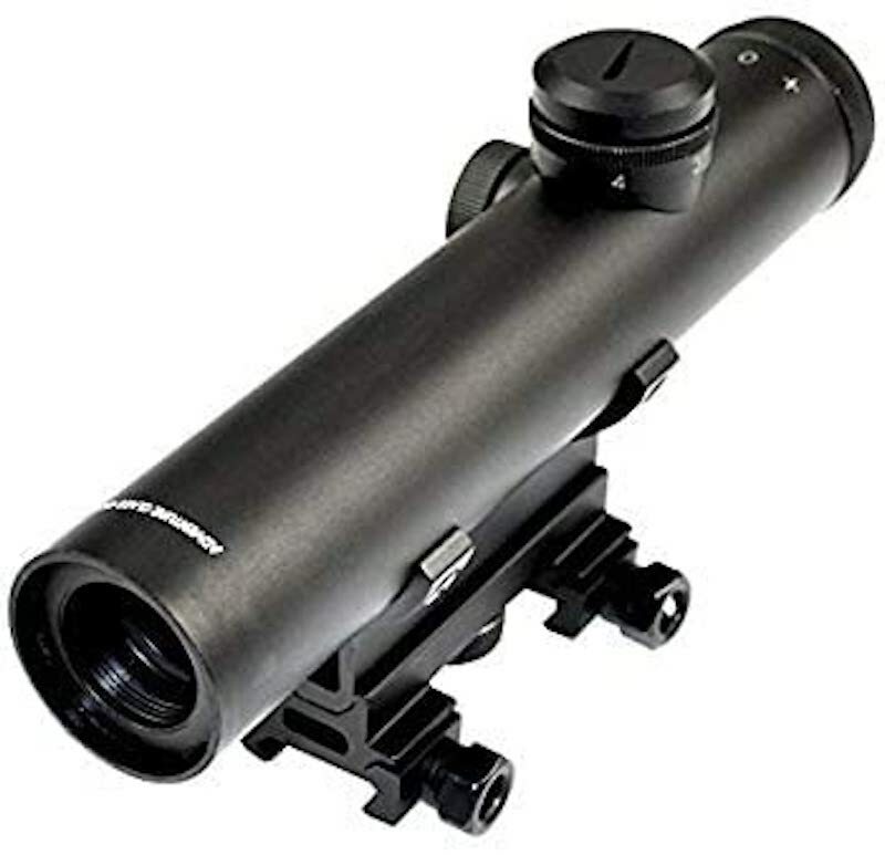 SNIPER 4x20 Grunt Compact Rifle Scope  w/ See through Mount