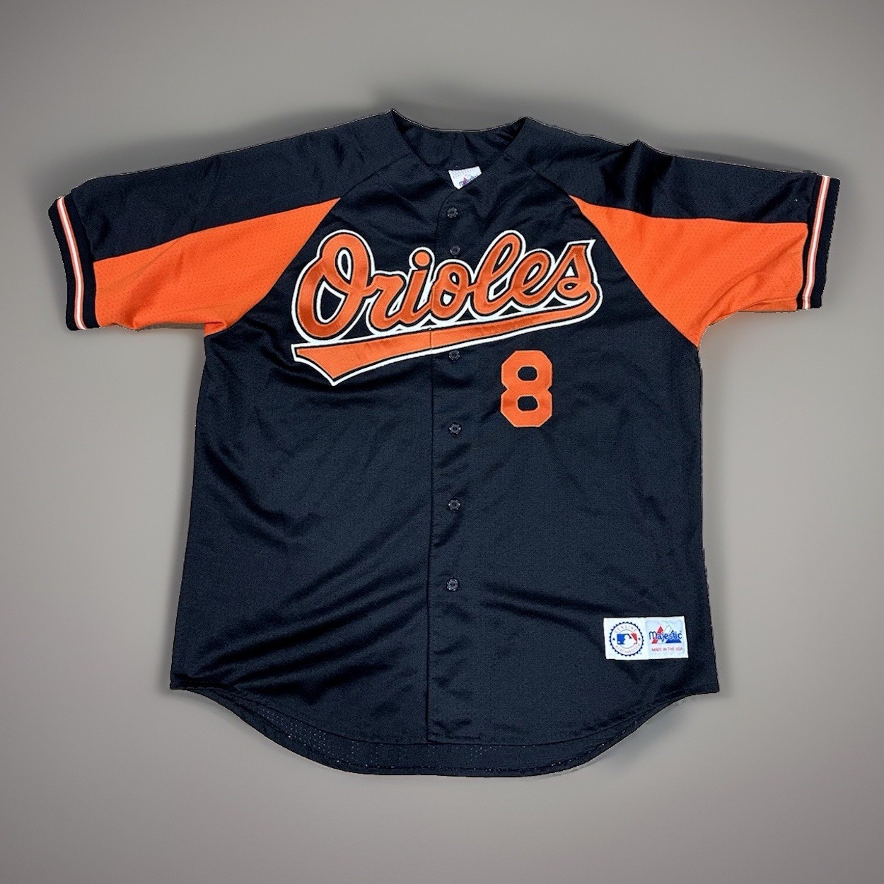 Vintage Majestic Authentic Baltimore Orioles Cal Ripken Jr #8 Jersey Men’s XL