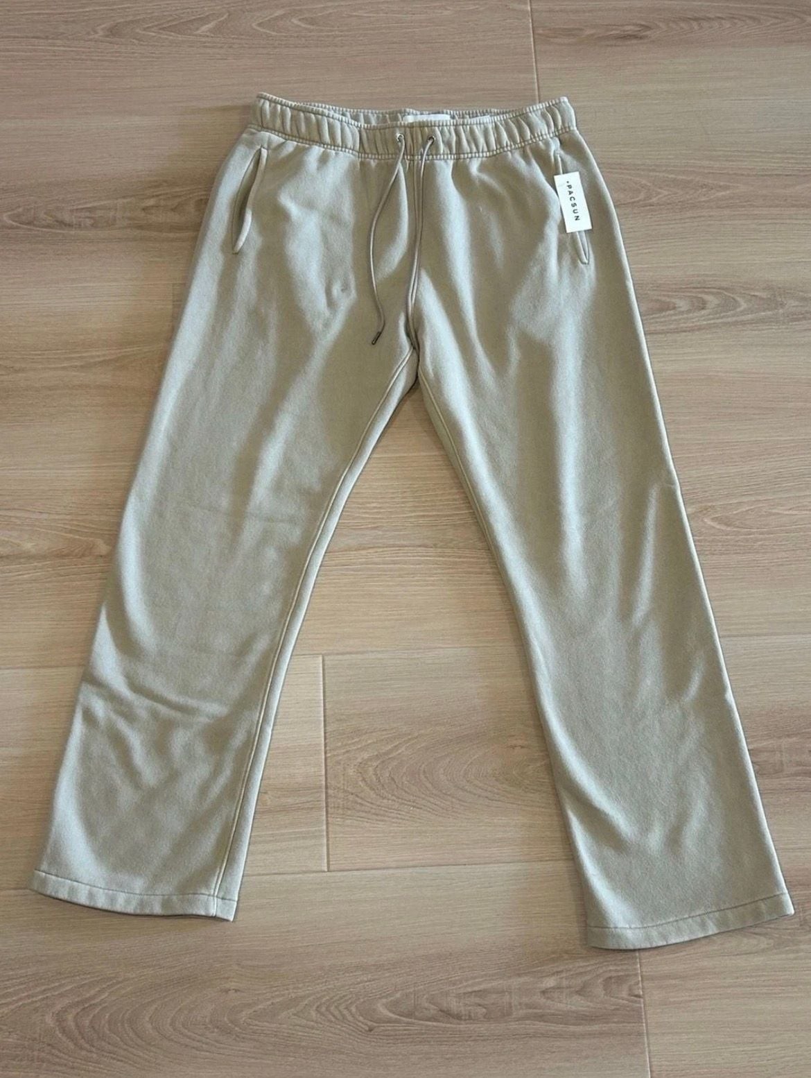 Pacsun Straight Sweatpants Size M Tan