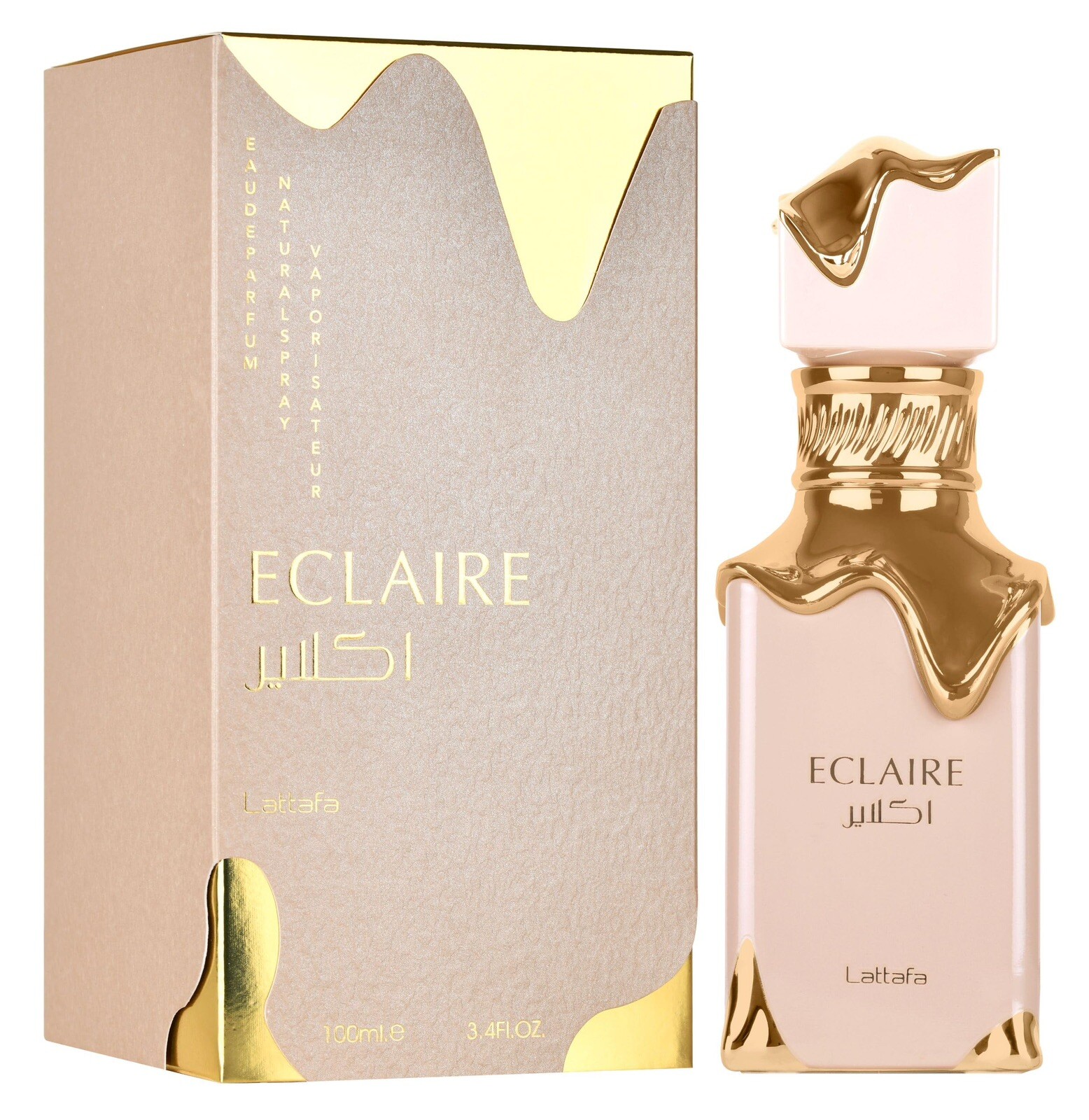 Eclaire by Lattafa 3.4oz Eau de Parfum for Everyone NEW SEALED Box Eclaire by Lattafa 3.4oz Eau de Parfum for Everyone NEW SEALED Box