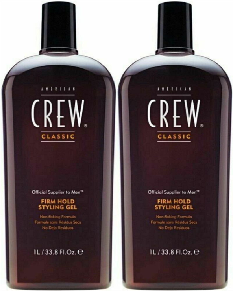 American Crew Firm Hold Styling Gel, 33.8 Ounce Pack Of 2 American Crew Firm Hold Styling Gel, 33.8 Ounce Pack Of 2