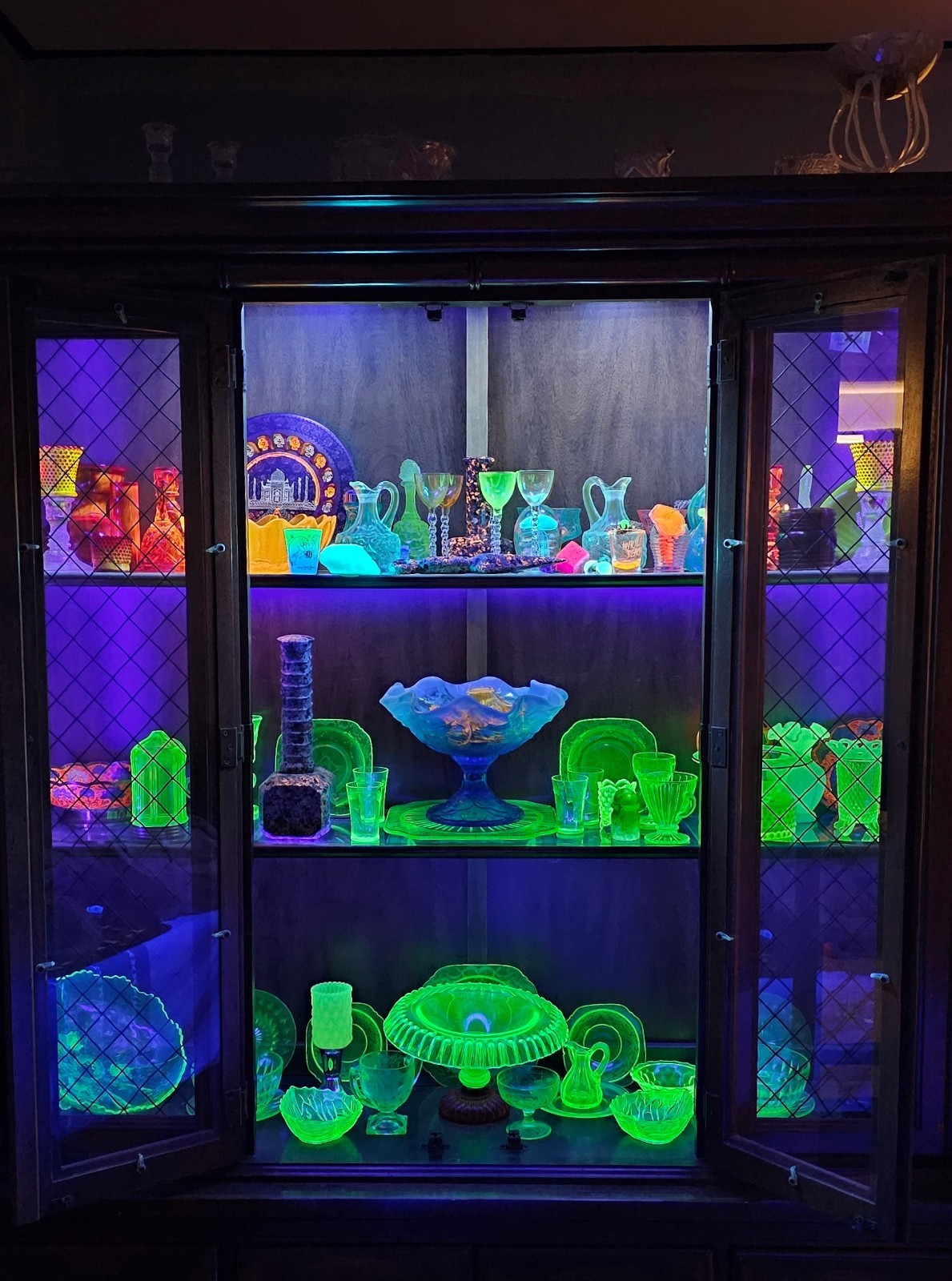 Uranium And Other UV Glass Collection