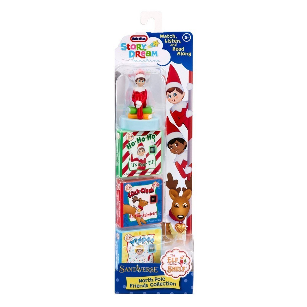 Little Tikes Story Dream Machine Elf On The Shelf Christmas Santa Verse Book NIB Little Tikes Story Dream Machine Elf On The Shelf Christmas Santa Verse Book NIB