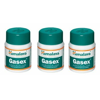 3 bottles X Himalaya Gasex Tablets (100 tab) Each | 