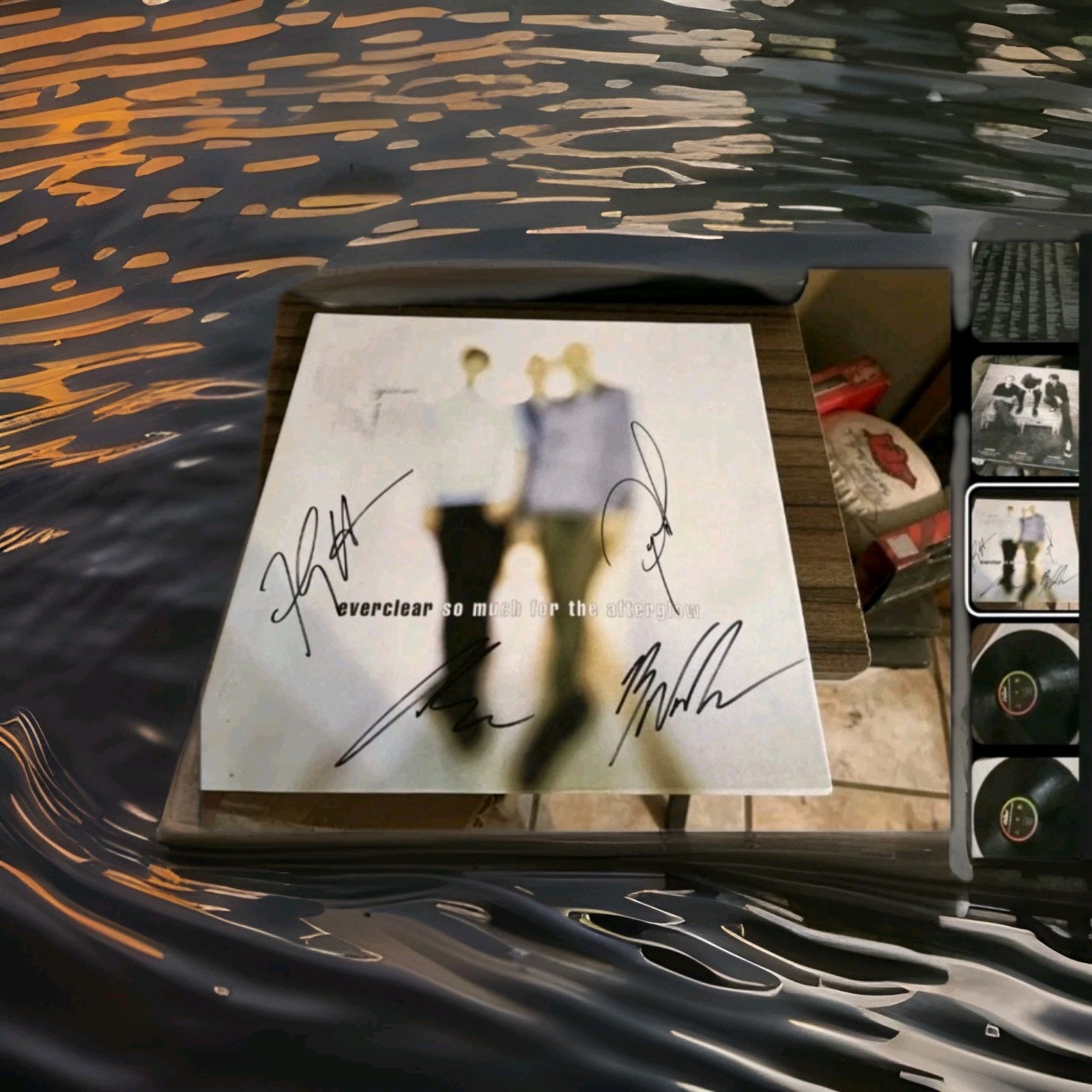 EVERCLEAR SIGNED FULL BAND SO Much for the Afterglow (Record, 2015) FATHERofmine EVERCLEAR SIGNED FULL BAND SO Much for the Afterglow (Record, 2015) FATHERofmine