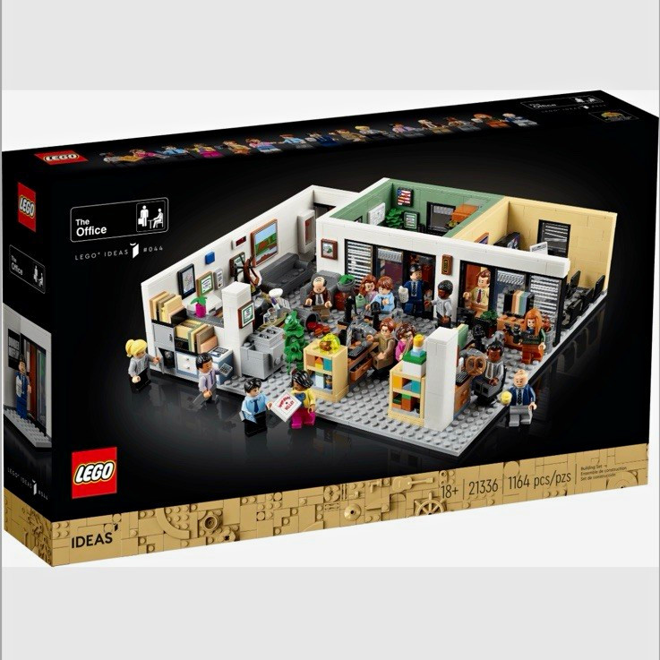 LEGO Ideas The Office 21336 Building Set, Brand New box never opened.