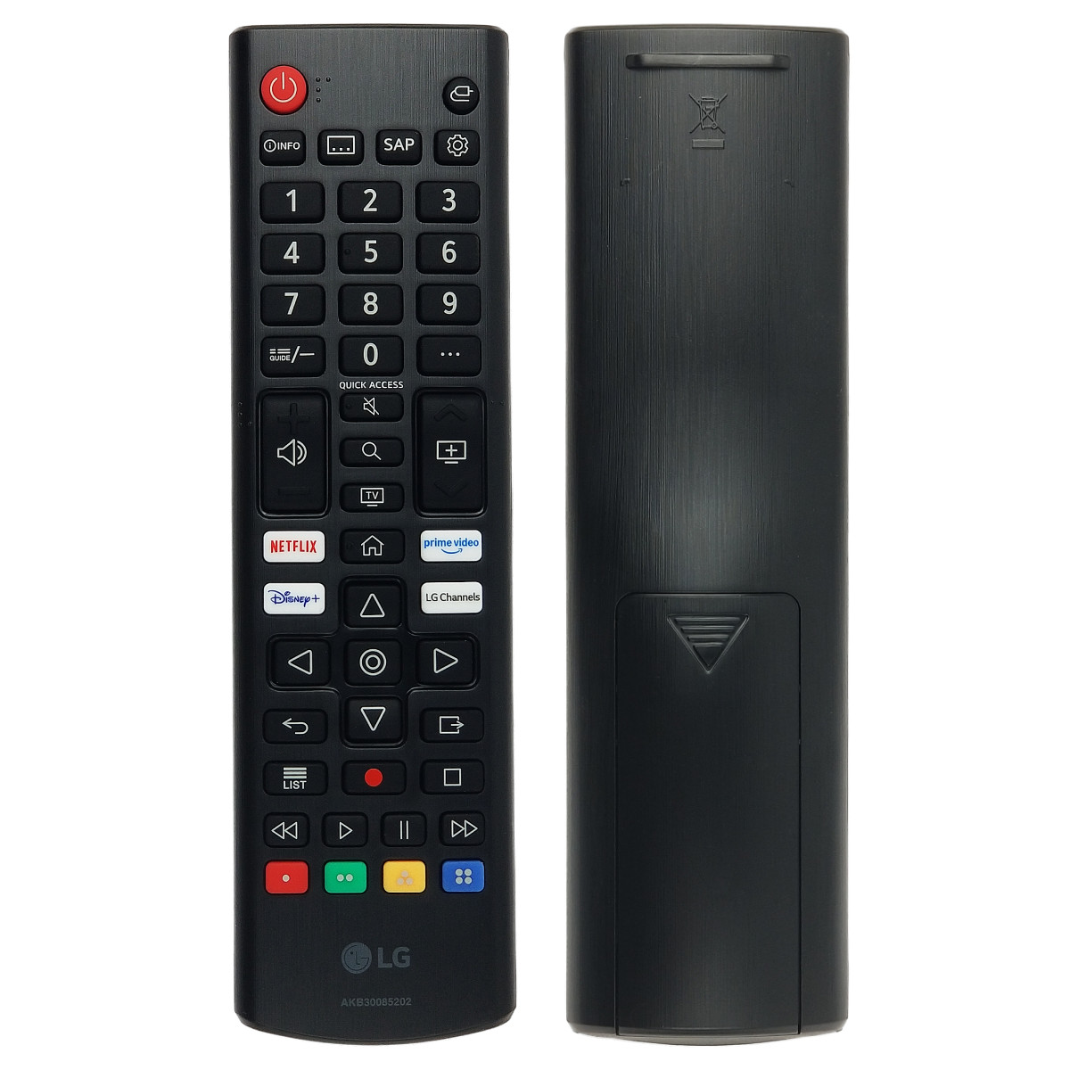 New Original LG TV Remote with Netflix Disney+ Prime Video Keys | AKB30085202