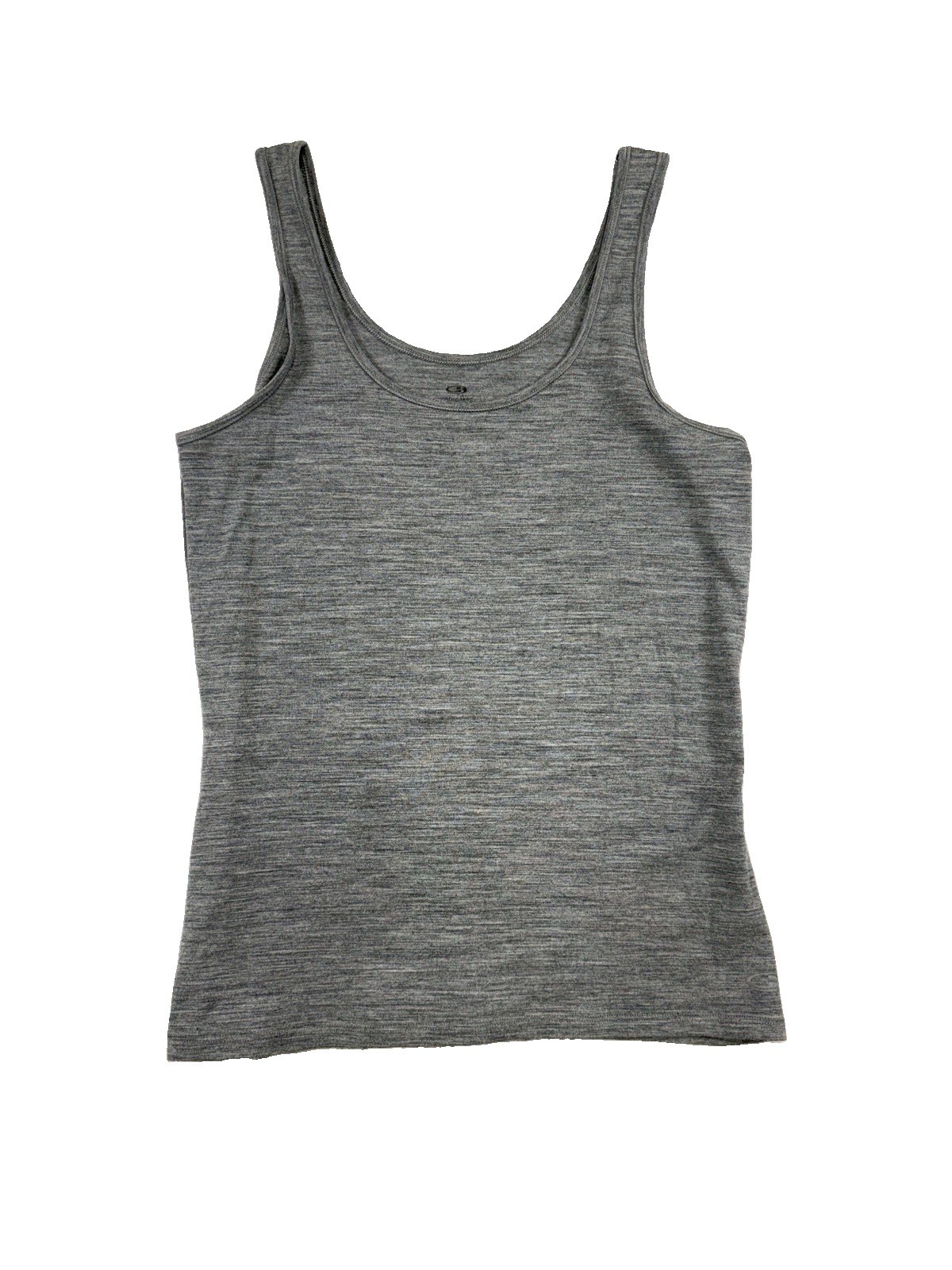 Icebreaker Women\'s Gray Merino Siren Tank Size Large Baselayer