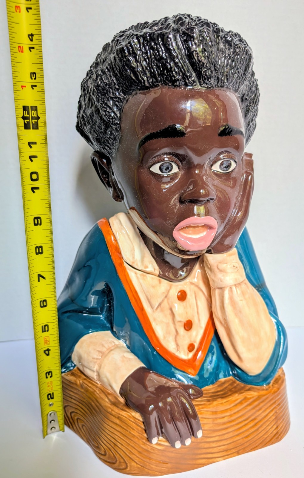 NEW IN BOX LITTLE RASCALS BUCKWHEAT LIMITED EDITION COOKIE JAR 23/1000 MINT