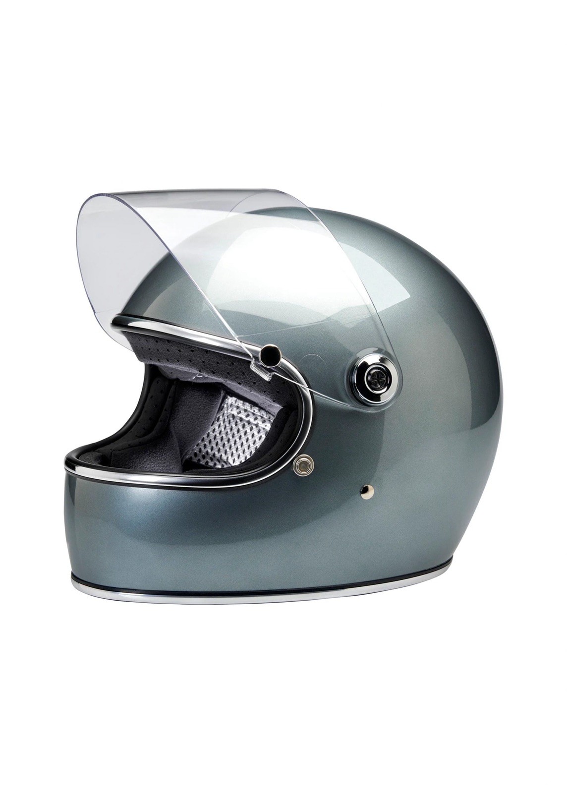 Biltwell Gringo S ECE R22.05 Full Face Helmet, Flat Black - Medium -1003-201-103