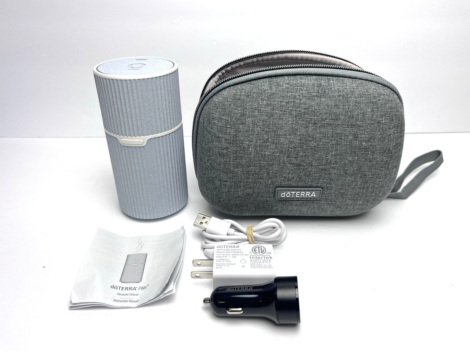 doTERRA Pilot Aroma Diffuser Portable Rechargeable Essential Oil Car Kit EUC